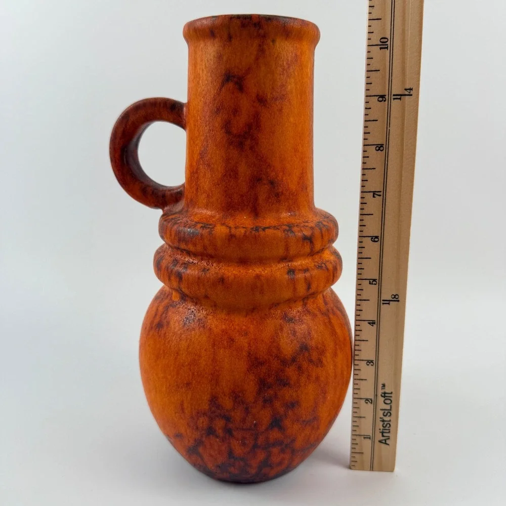 Scheurich 428-26 West German Fat Lava Krug Jug Art Pottery Vase‎ WGP